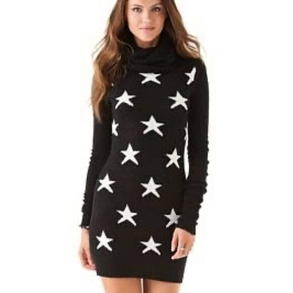Host Pick!!!  🎱🍎🌈🐿️  Wildfox Astronauts Wife Star Print Dress, Large - Picture 1 of 10